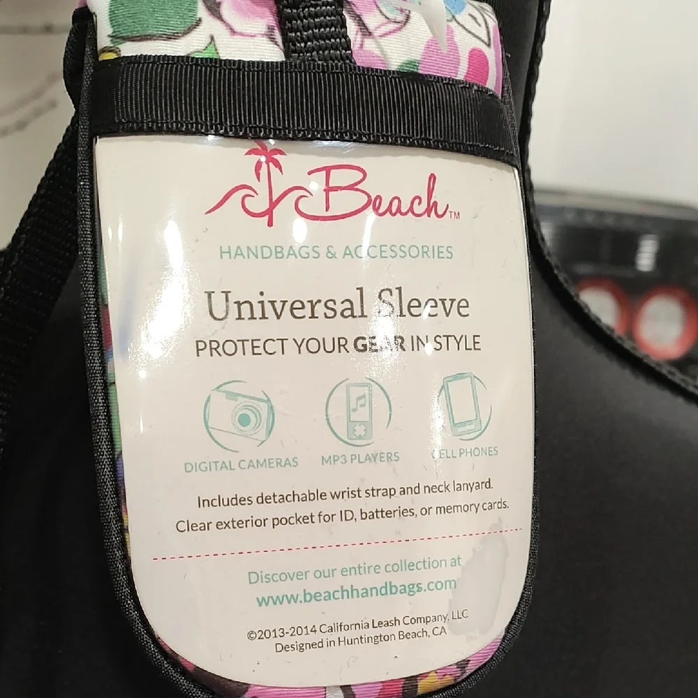 Floral Multi-Color Mini Electronics Bag - Picture 2 of 7